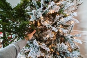 “Spruce” Up Your Sparse Christmas Tree with Tree Branches