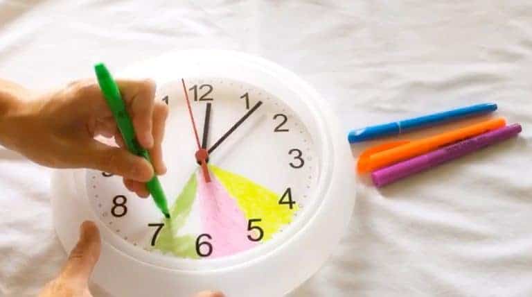 After School Routine Clock DIY (For Parents) - The Heathered Nest