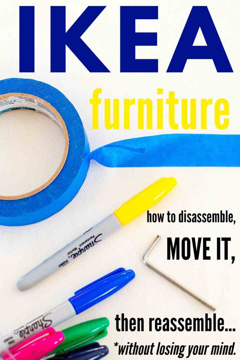 Moving Ikea furniture? Ikea furniture assembly and disassembly without