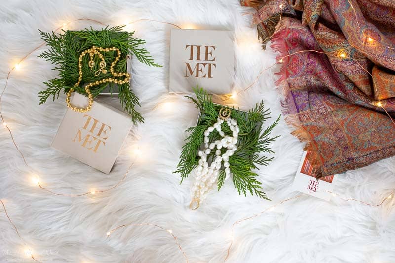 Unique fine jewelry and scarves inspired by the MET collection and available for purchase at The Metropolitan Museum of Art store.