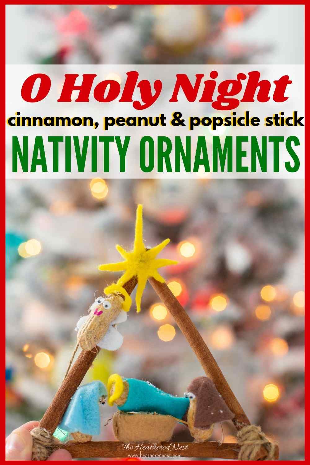 DIY Nativity Ornament Craft for Kids