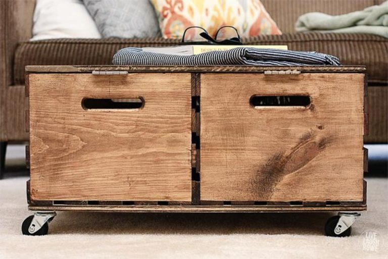 50 DIY Ottoman And Pouf Projects - The Heathered Nest