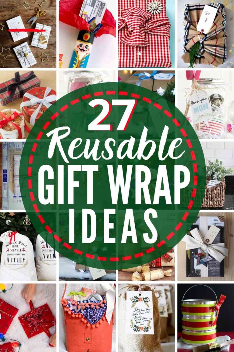 27 EcoFriendly Reusable Wrapping Paper Ideas The Heathered Nest