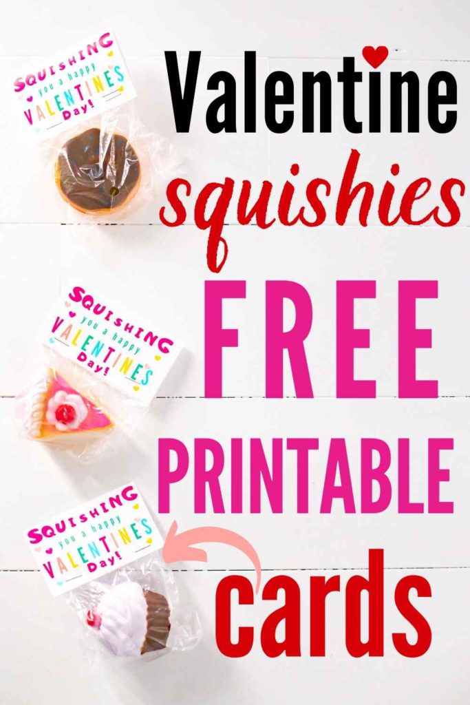 Valentine Squishies Free Printable Valentine Cards The Heathered Nest