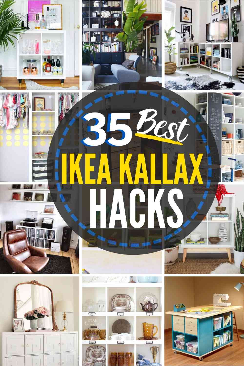 37 Ikea Kallax Hack Ideas That Will Blow Your Mind The Heathered Nest