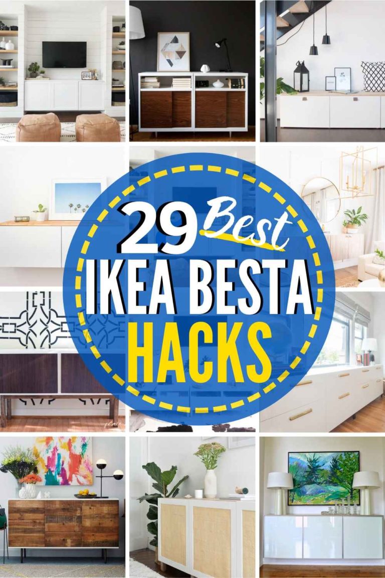 29 BEAUTIFUL IKEA Besta Hacks that are the Best Around!