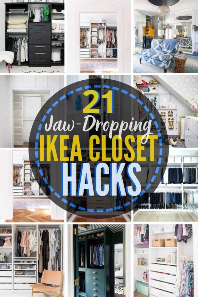 Must-Have DIY Ikea Closet Design Ideas - The Heathered Nest