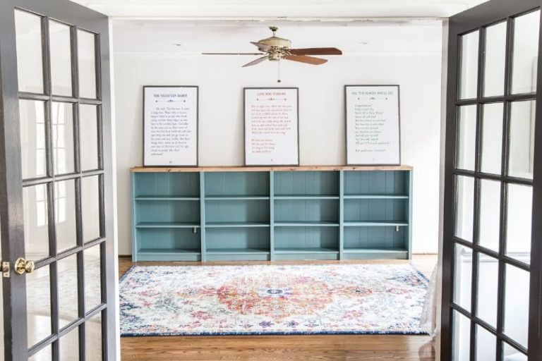 26 Innovative Ikea Billy Bookcase Hack Ideas - The Heathered Nest