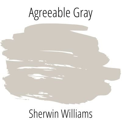 Paint Swatch Sherwin Williams Agreeable Gray