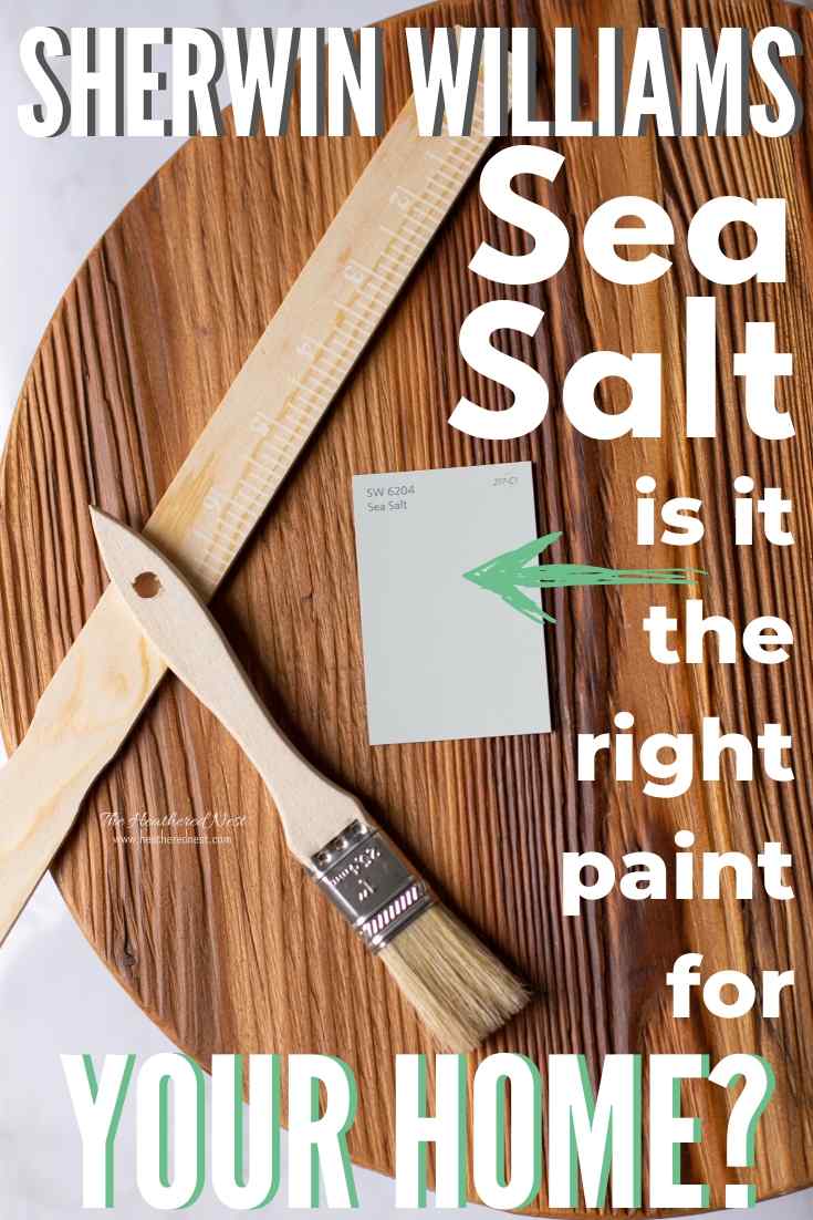 Sherwin Williams Sea Salt SW-6204 Is it the perfect paint shade for your home? Let's find out...