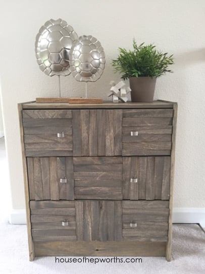 House of Hepworths IKEA Rast hack with wood shims