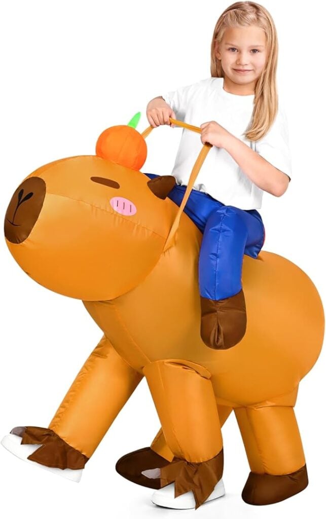 inflatable capybara costume