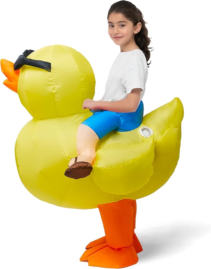 inflatable rubber duckie costume
