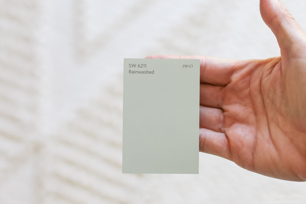 Sherwin Williams Rainwashed SW 6211 ULTIMATE Review + Pics!