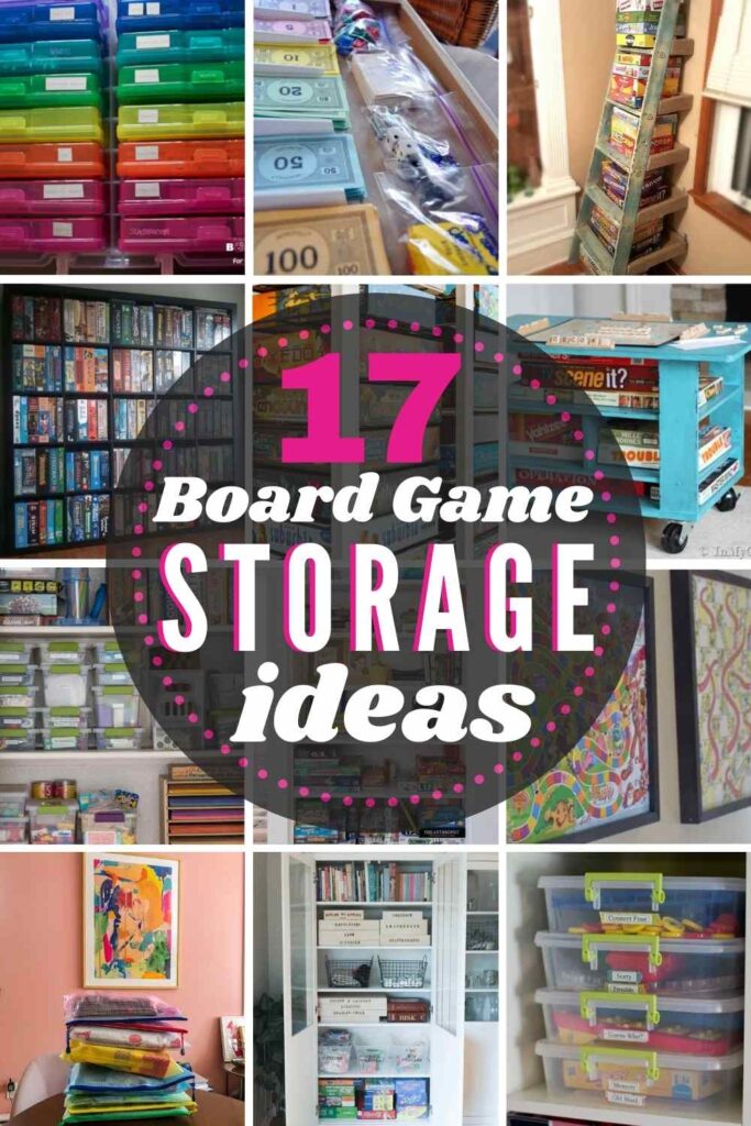 17 Board Game Storage Ideas to Keep You Sane The Heathered Nest