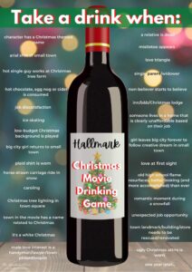 Hallmark Movie Free Printable Drinking Game! - The Heathered Nest