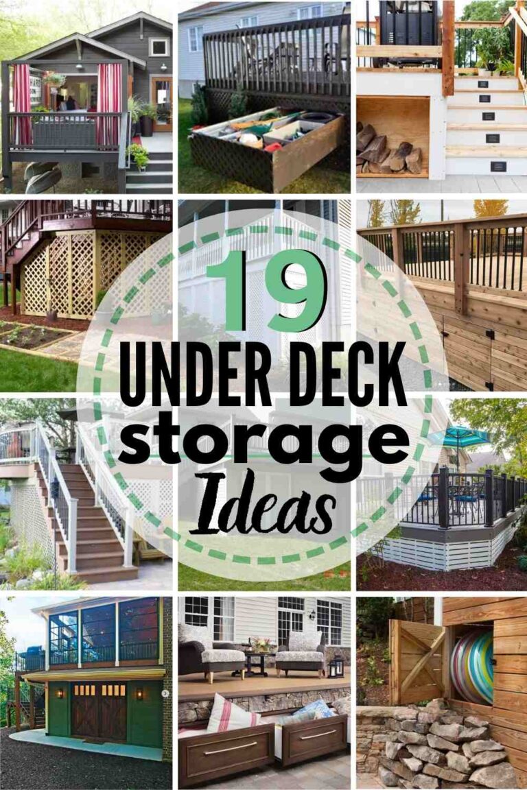 Under Deck Ideas Brilliant Under Deck Storage You've GOT to See!