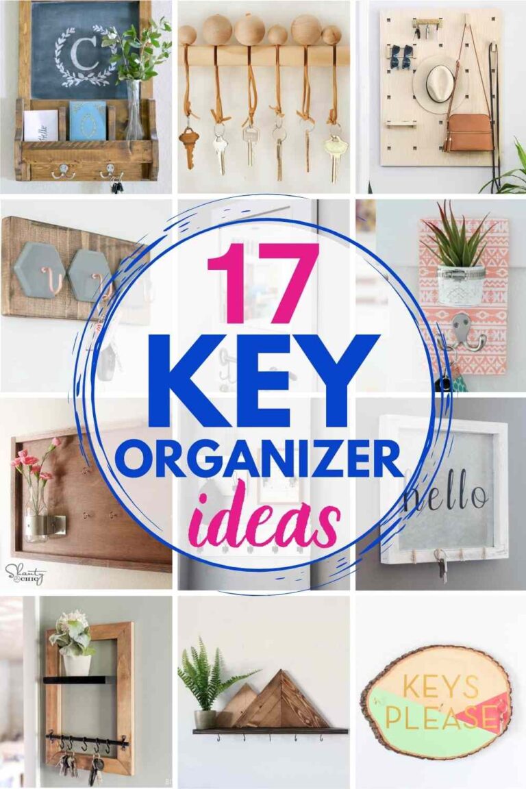 17 Simply GENIUS Key Organizers and DIY Key Holder Ideas!