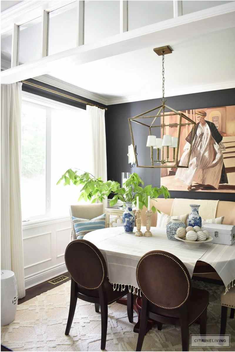33 Easy DIY Black Accent Walls [with Paint Colors]