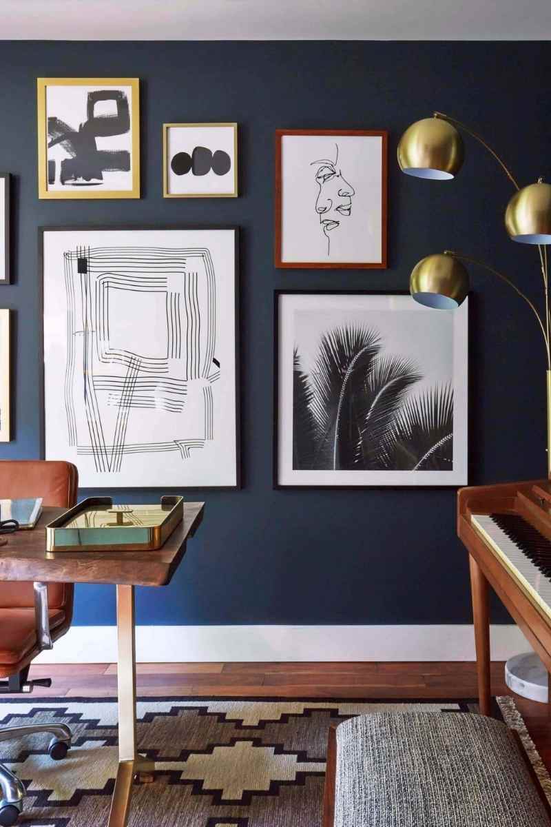 Black And White Accent Wall at Perkins blog