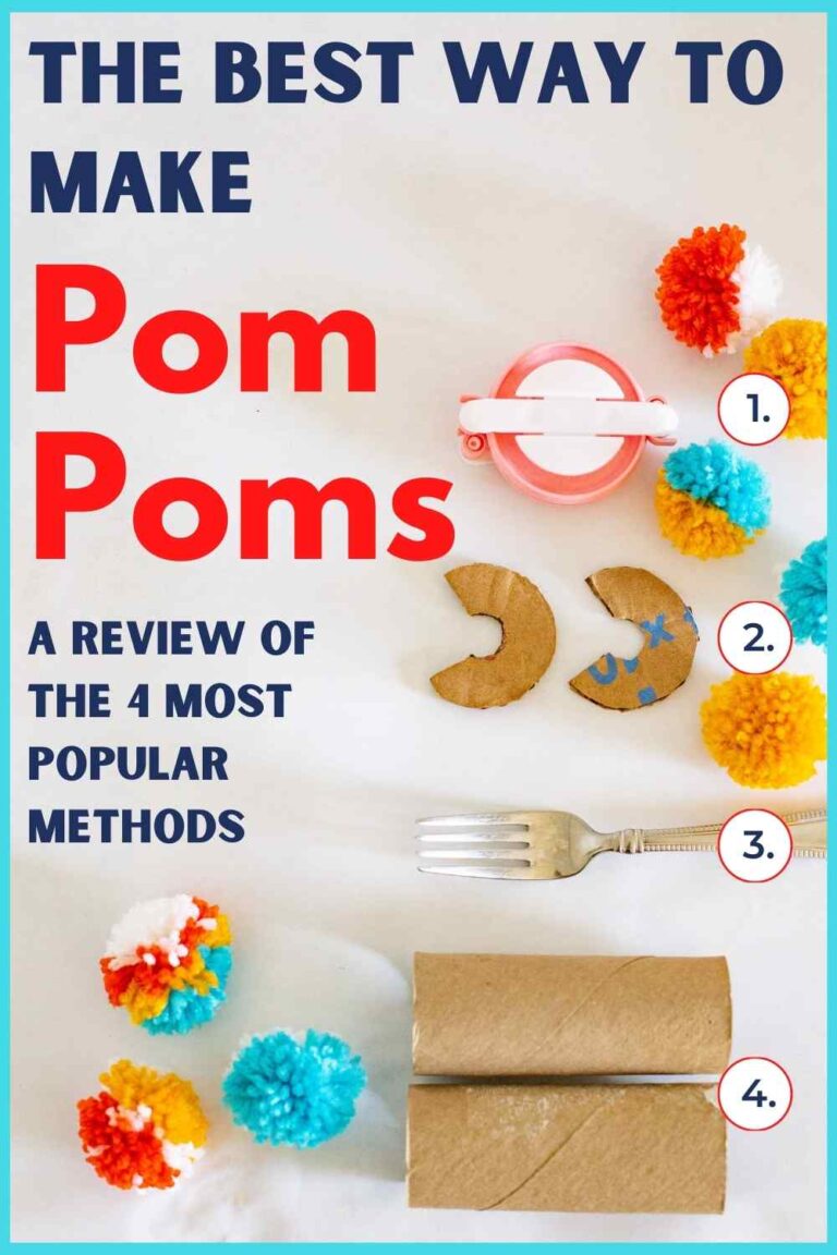 TOP 4 Pom Pom Making Methods Which is BEST? The Heathered Nest