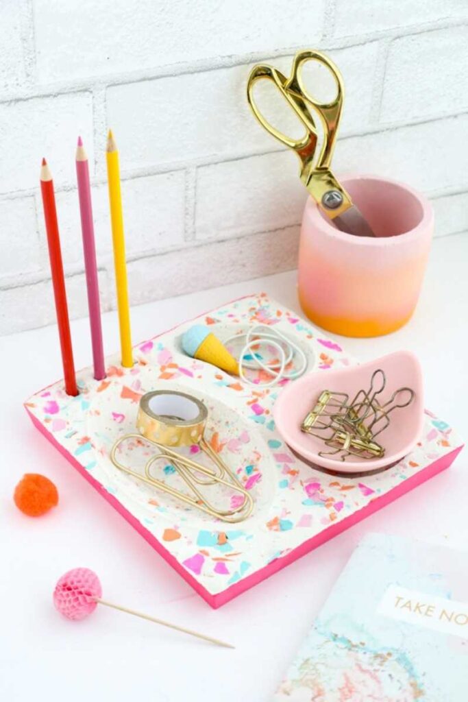 23 Desk Organization Ideas You'll Want Now - The Heathered Nest