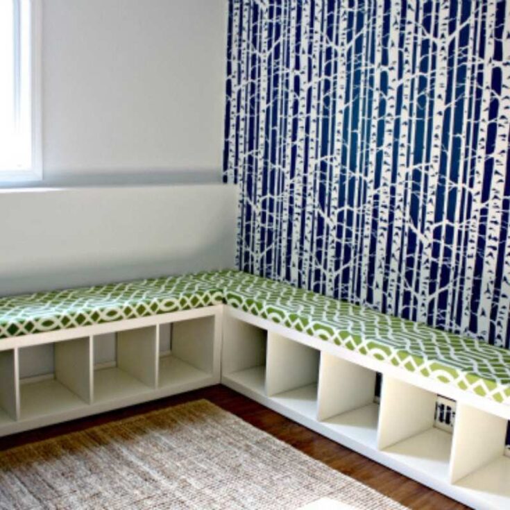 expedit corner toy storage shelves diy