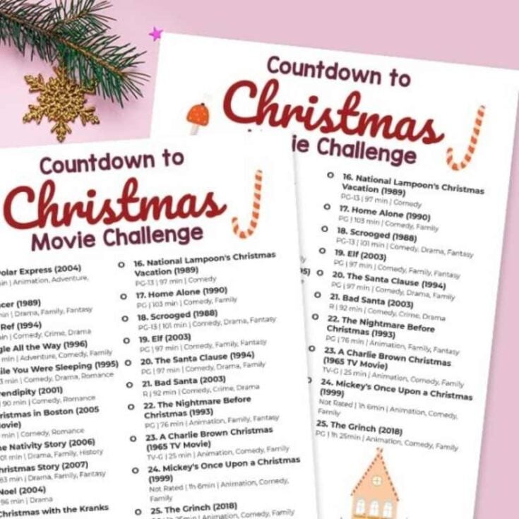 Christmas Movie Challenge