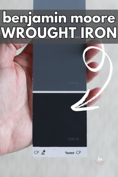 Benjamin Moore Wrought Iron 2124-10: BEST Review + Pictures!