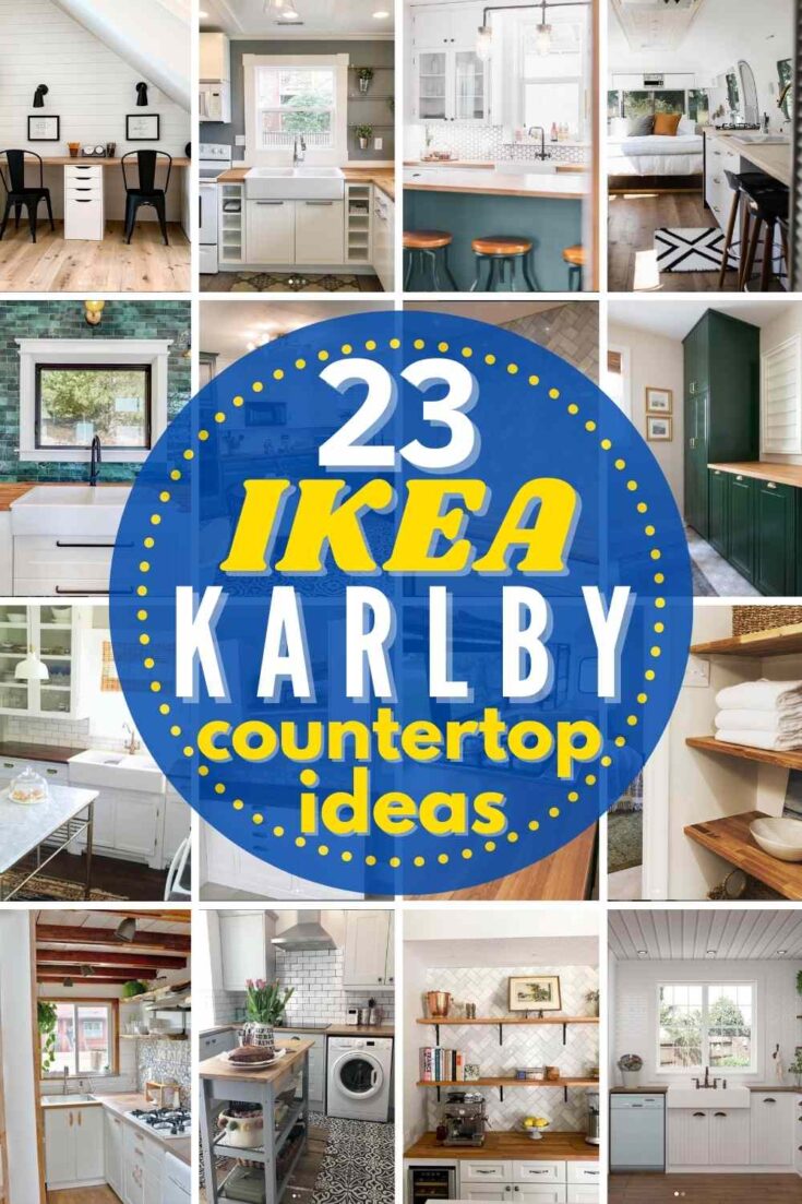 IKEA Karlby Butcher Block Countertop Review + FAQ's & 23 Examples!