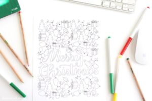 43 BEST Free Christmas Coloring Pages | Download + Color Now