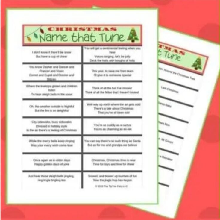 name that tune free printable christmas game