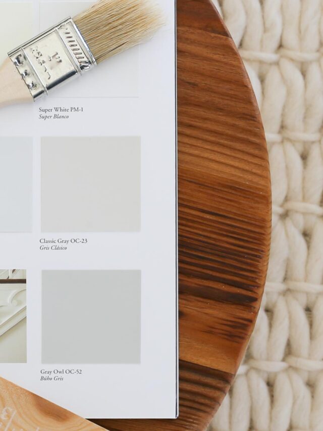 Benjamin Moore Gray Owl The Heathered Nest