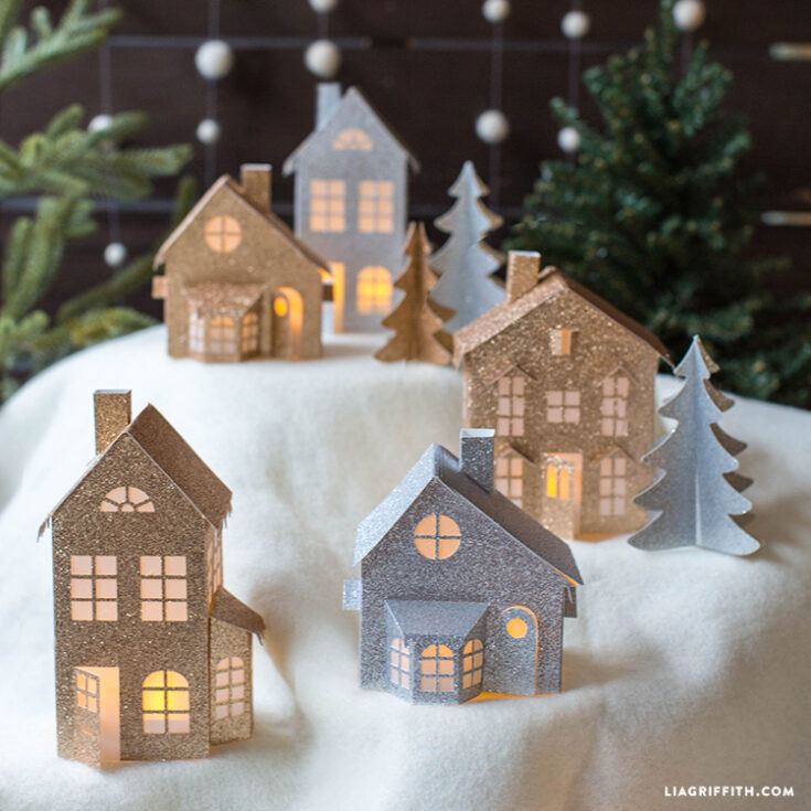 Image for 3D Paper Christmas Village - Lia Griffith