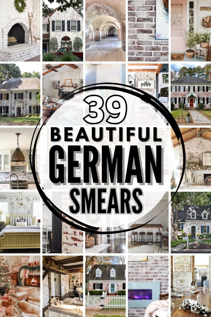 "39 Beautiful German Smears" with grid of 20 images of different german schmear projects