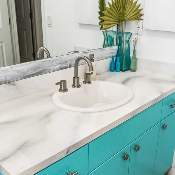 faux marble countertops