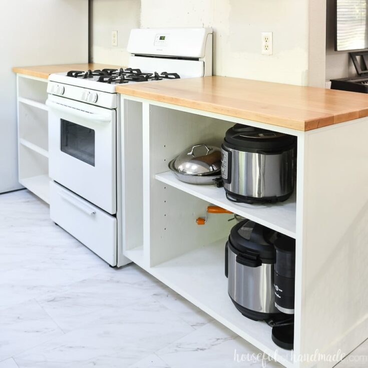 build and seal wood countertops