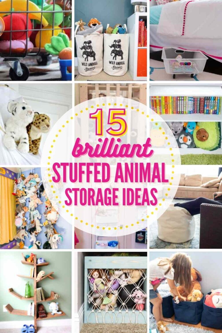 15 BRILLIANT Stuffed Animal Storage Ideas!