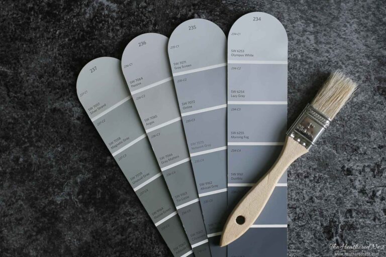 Sherwin Williams Lazy Gray (SW 6254) ULTIMATE Review + Pictures