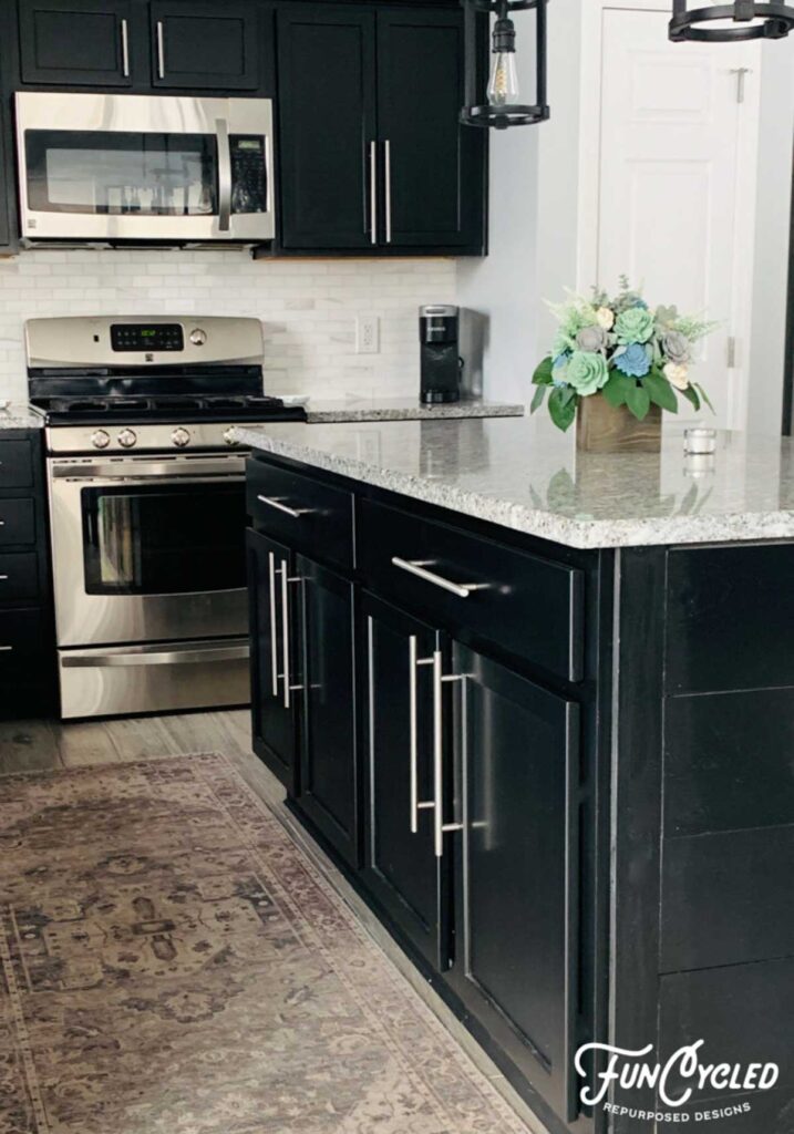 13 Best Black Kitchen Cabinet Paint Colors + Tips