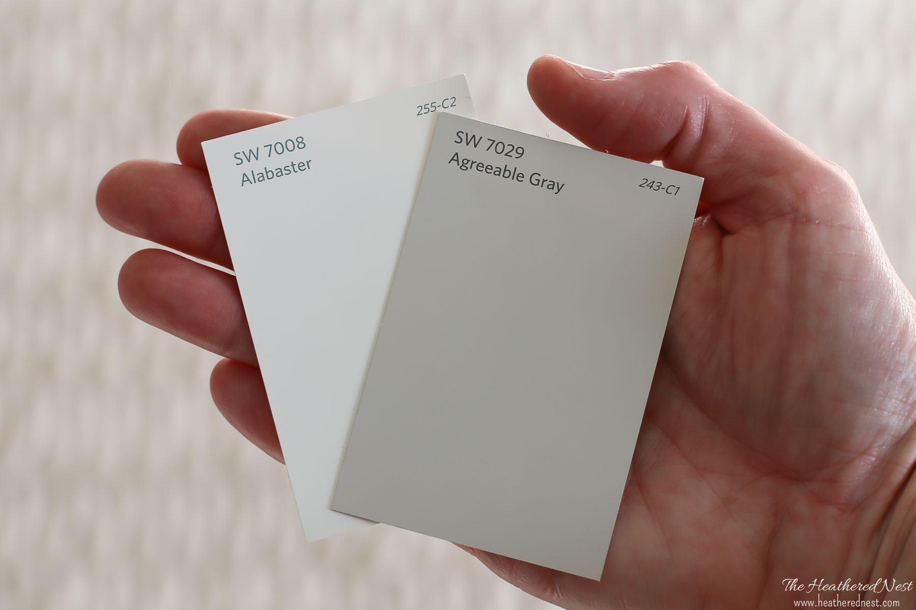 Favorite Wall And Trim Color Combinations - The Heathered Nest