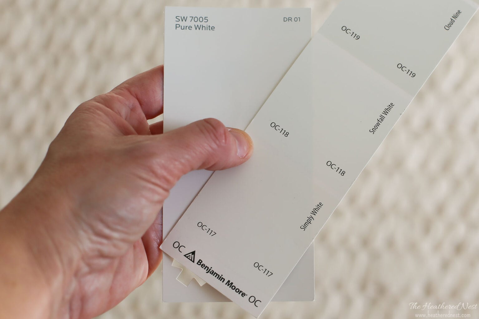 Favorite Wall And Trim Color Combinations - The Heathered Nest