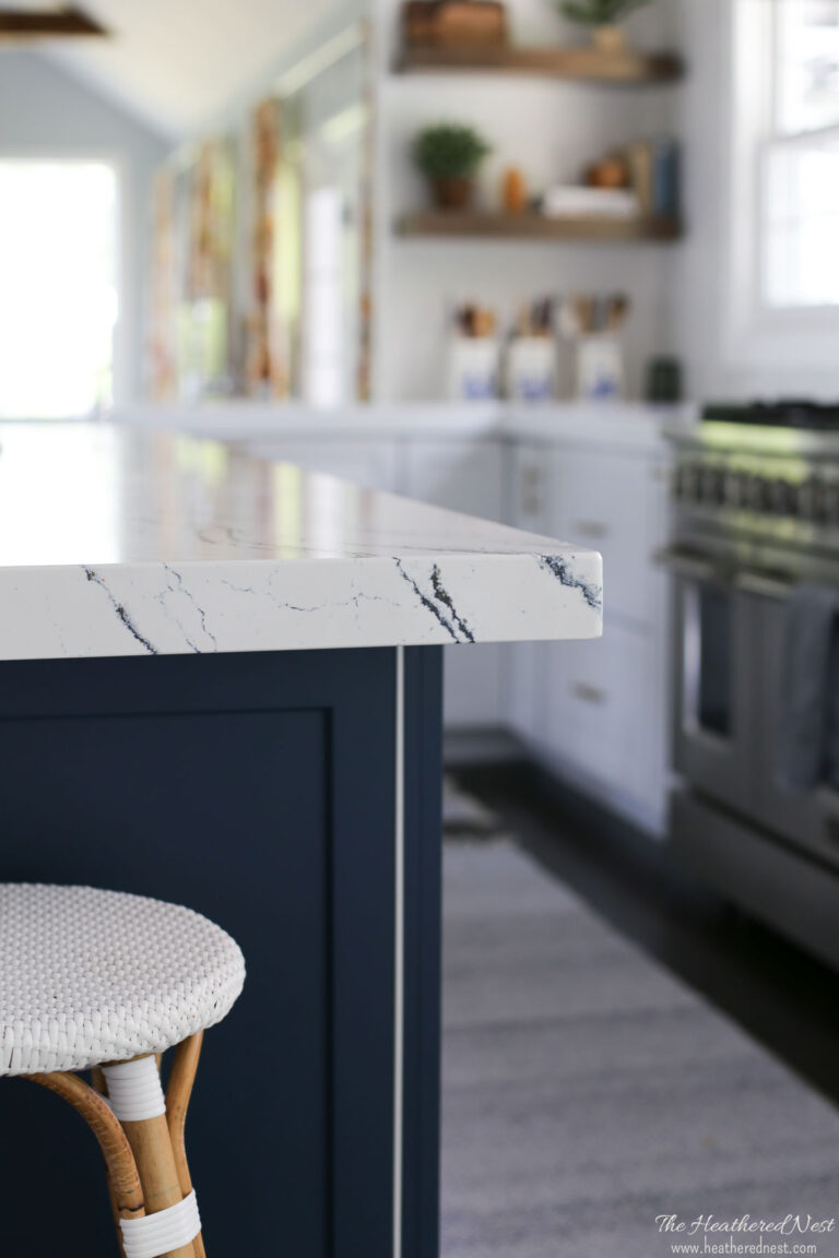 How To Clean Quartz Countertops 5 Simple Steps The Heathered Nest