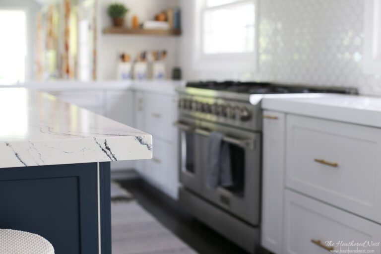 How To Clean Quartz Countertops 5 Simple Steps The Heathered Nest