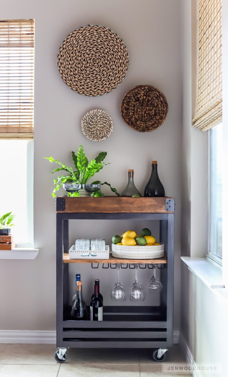 Cheers For Creativity: 21 Inspirational DIY Bar Carts