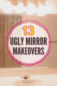 13 Easy DIY Bathroom Mirror Ideas And Framing To Try! - The Heathered Nest