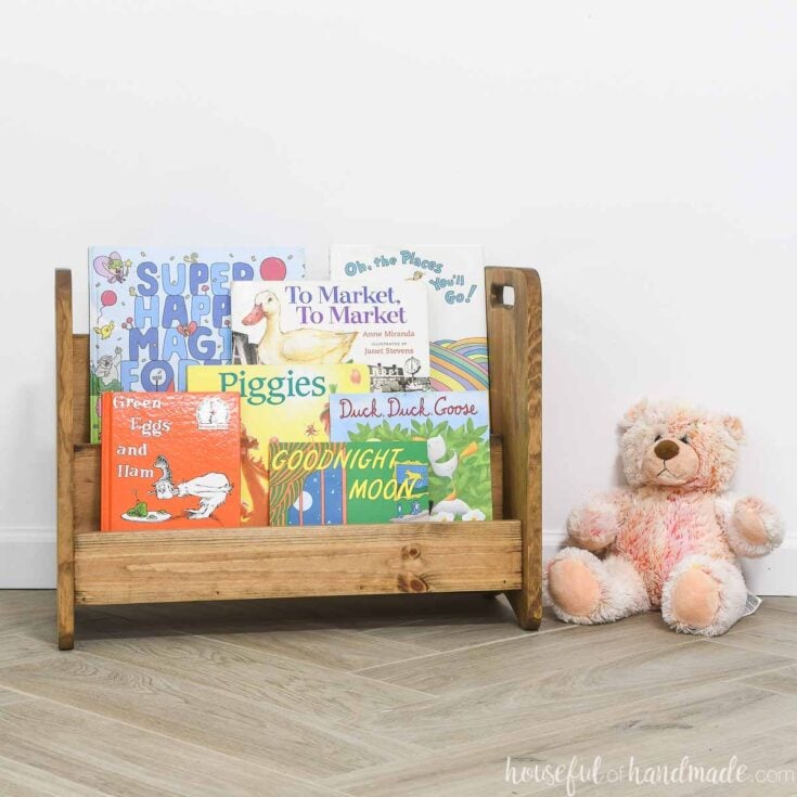 toddler book storage