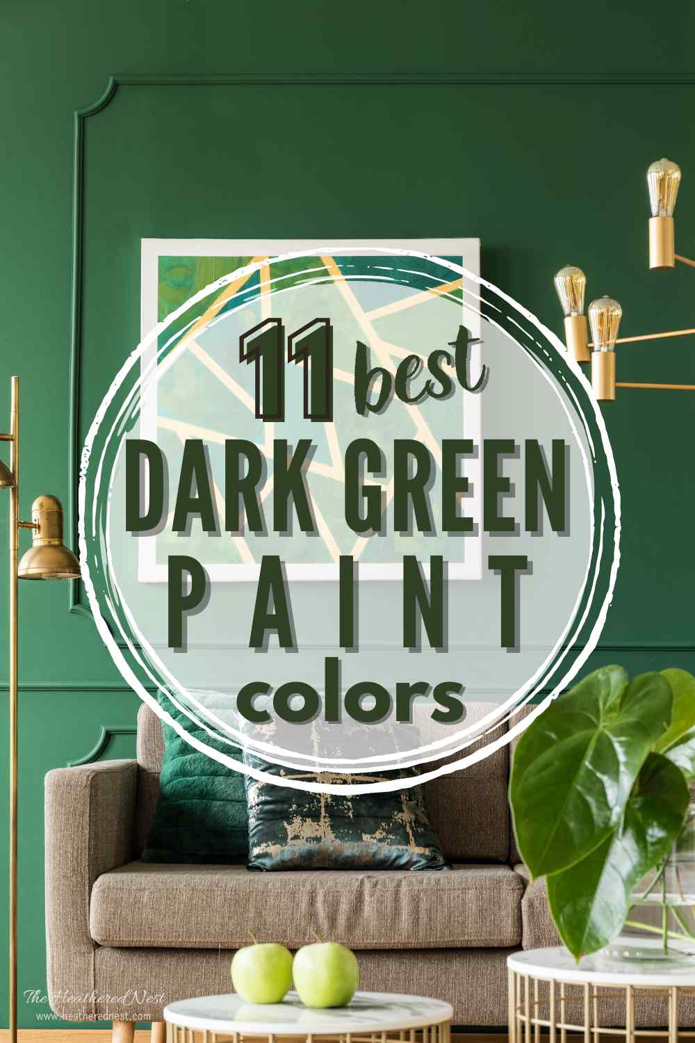 11 Best Dark Green Paint Colors For A Tranquil Home