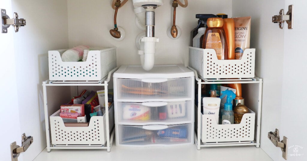19 BEST Under Bathroom Sink Storage Ideas: Try Today!