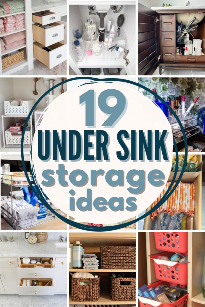 19 BEST Under Bathroom Sink Storage Ideas Try Today!